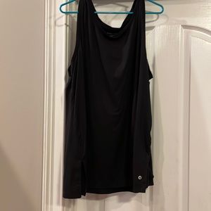 New Directions sleeveless black top 2x